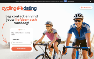 Belgian Cycling Dating Homepage Image